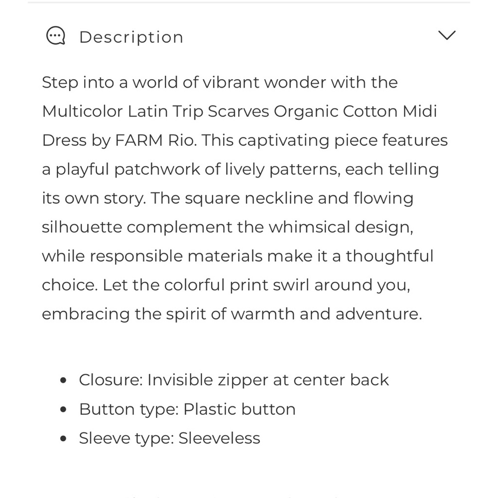 FARM Rio Multicolor Patchwork Dress - Picture 3 of 4